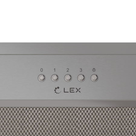 Вытяжка полновстраиваемая HYPER 600 Inverter IX, 60см, б/угольного фильтра, нерж. сталь, Lex