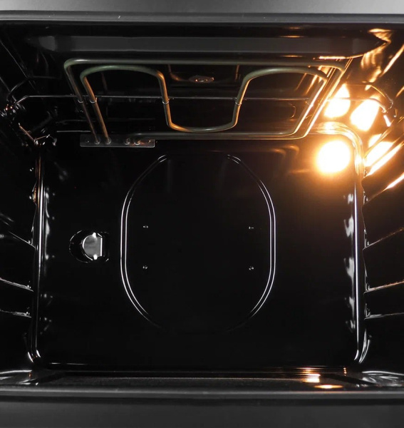 Духовой шкаф EDM 046 WH, 60 см, стекло, белый, Lex