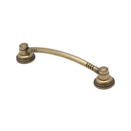 Ручка-скоба, 071, 96мм, металл, оксидированная бронза