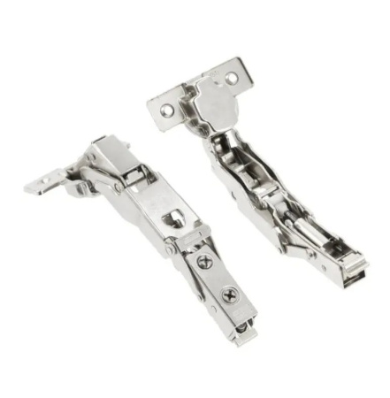 GTV Петля Silento Pro 155*, с планкой 0мм, доводч 2way, БЕЗ еврошурупа, 3D-регулировка