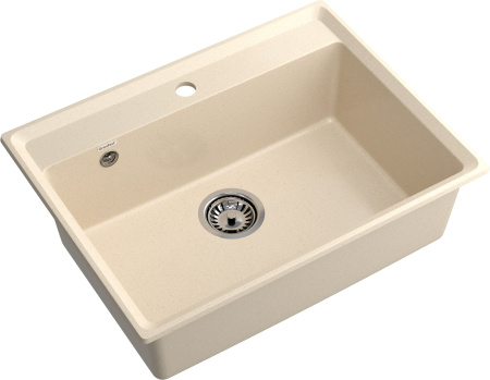 Мойка GranFest LEVEL 660, 660х500 мм, кашемир