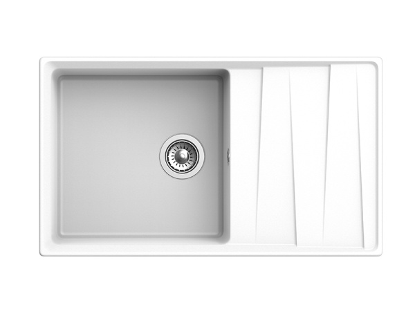 Мойка GranFest LEVEL 860L, 860х500 мм, иней