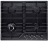 Варочная панель газовая Blaze 604 BMW, 60 см, черная матовая эмаль, Konigin