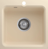 Мойка GranFest SMART 430, 430х430 мм, бежевый (без сифона) 