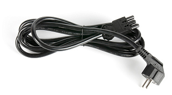 Сетевой кабель, L=3000мм, с разъемом GST 18, черный