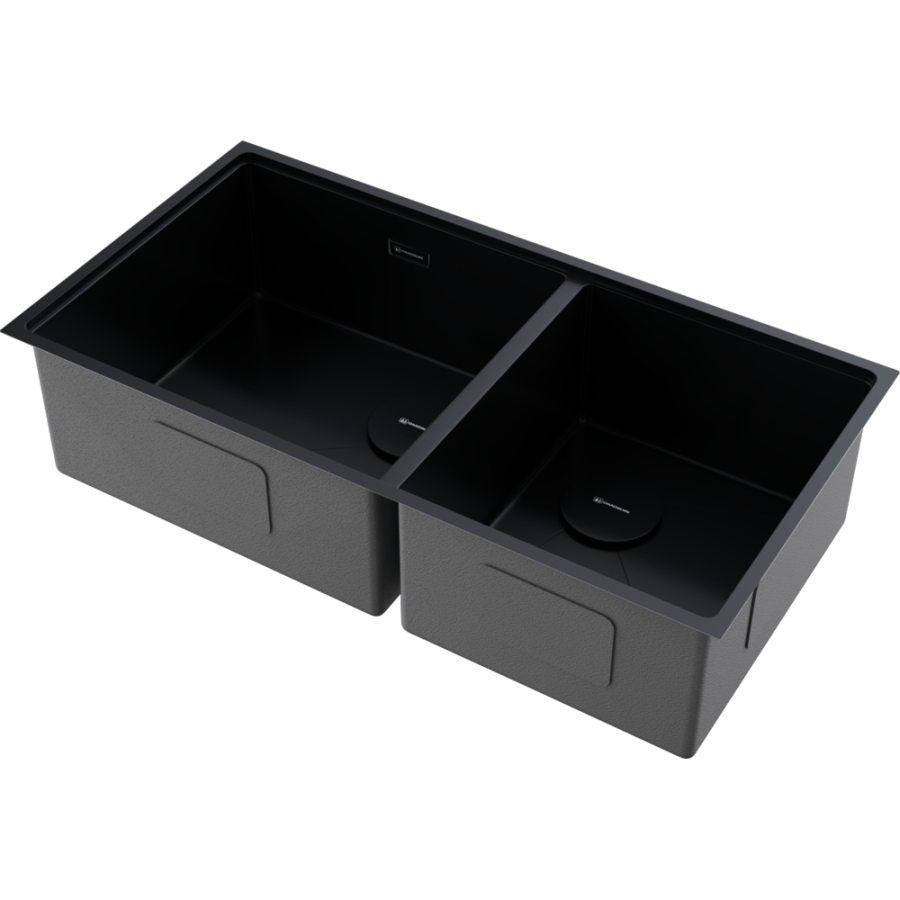 Мойка Taki 85-2-LB-U/IF Side-GB, нержавеющая сталь, графит