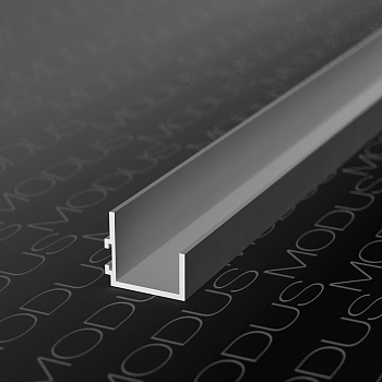 Профиль вертикальный внутренний для подвесной системы OPK, L=5400мм, серебро