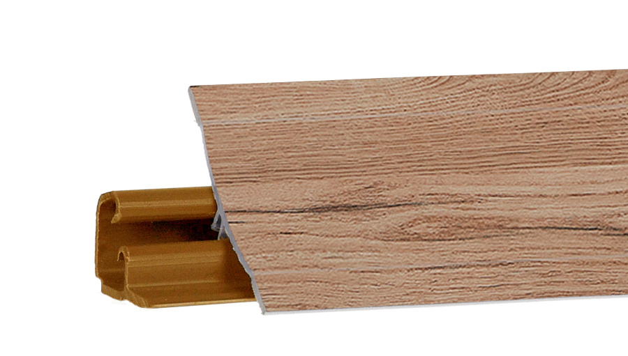 Плинтус LB-23, дуб кера, 3000мм, Россия