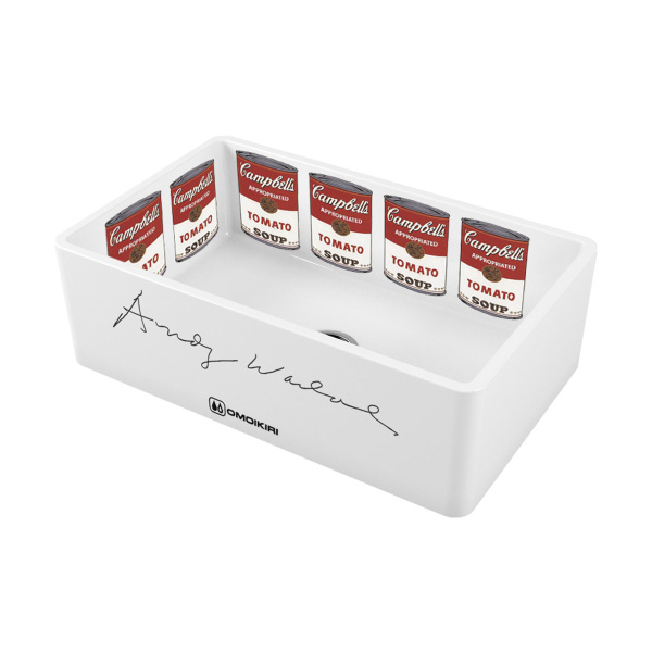 Мойка Mikura 76-Warhol, Natceramic/белый