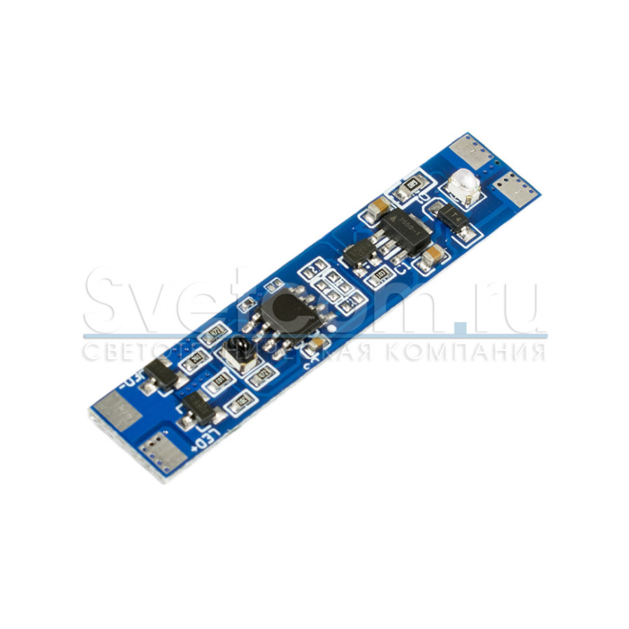 Выключатель ИК на взмах, с диммером, 12-24В/60-100Вт, в профиль, 43х10х5мм, SIR-5D