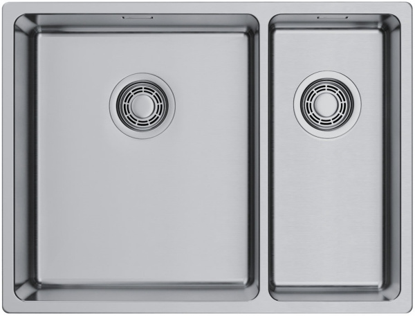 Мойка Tadzava 58-2-U/I-IN-L ULTRA 15, нержавеющая сталь, нержавеющая сталь