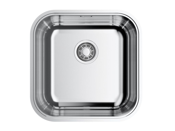 Мойка Omi 44-U/I-IN Quadro, нержавеющая сталь, нержавеющая сталь