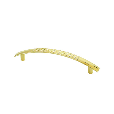 Ручка-скоба, 9070, 96мм, металл, золото