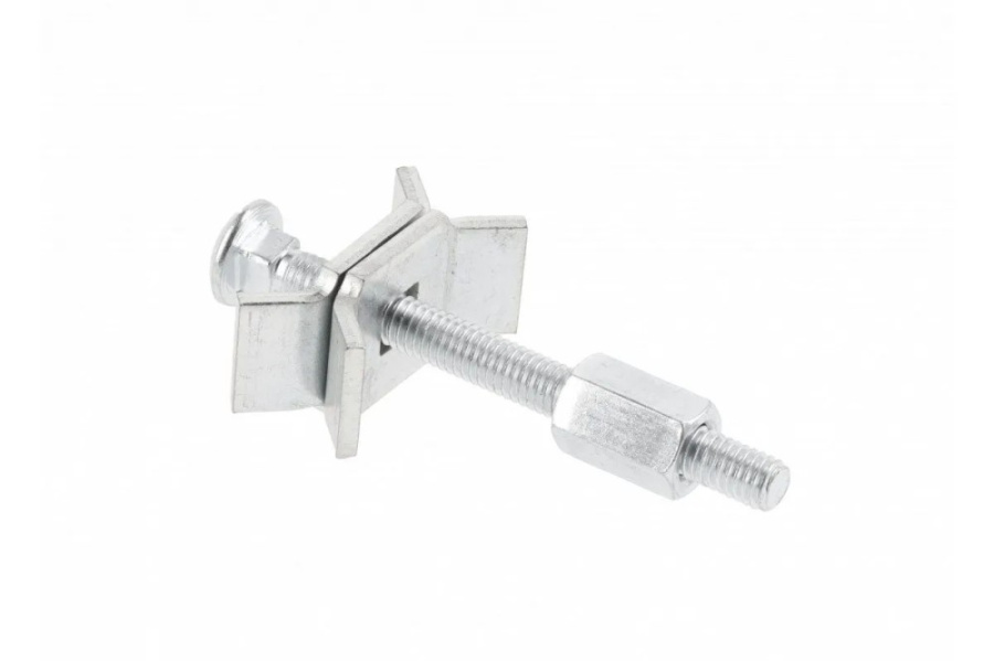 Стяжка для столешниц, 6х65мм, сталь, цинк, GTV