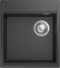 Мойка Rivelato TESORO 455-R, 450х510х200мм, антрацит