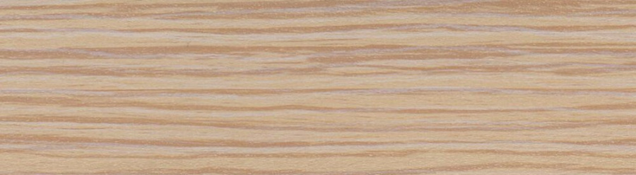 8657 Кромка ПВХ 0,45х19мм, зебрано сахара, без клея, Bordes