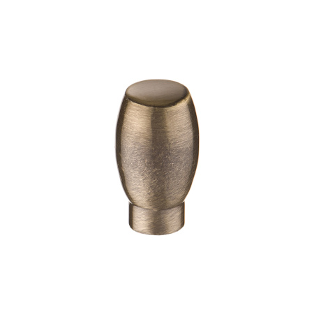 Ручка-кнопка, K-1020 AB, 15х15х26мм, металл, античная бронза