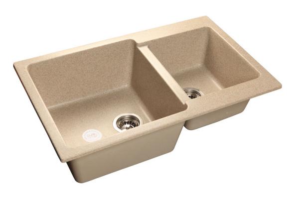Мойка GranFest PRACTIK 780K, 775х506 мм, песочный