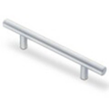 Ручка-рейлинг, матовый хром, d=12мм, 224/304мм, Kerron