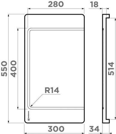 Разделочная доска CB-04-WOOD-L, венге