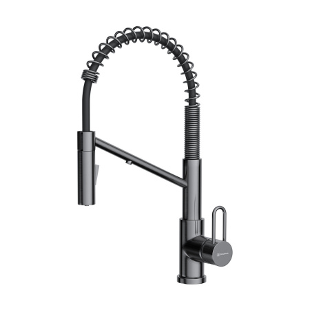 Смеситель Mikawa 2 Plus-SB-GM, латунь, вороненая сталь