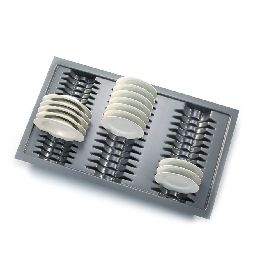 Вкладыш на 900мм для тарелок, серый, Германия