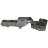 Петля полунакладная 310SM clip-on ЧЁРНАЯ, с доводчиком, эксцентриковая регулировка, 48/6мм, БЕЗ ПЛАНКИ, Hafele