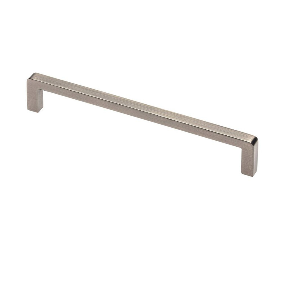 Ручка-скоба, BAGIO, 128мм, металл, шлифованный титан