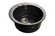 Мойка GranFest RONDO 480, d=475 мм, черный