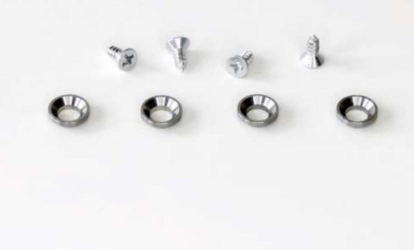 Набор крепежных винтов (4 шт) ДЛЯ АЛЮМ. РАМОК Фри Спейс, Kessebohmer