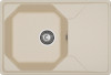 Мойка GranFest UNIQUE U-740L, 740х500 мм, кашемир