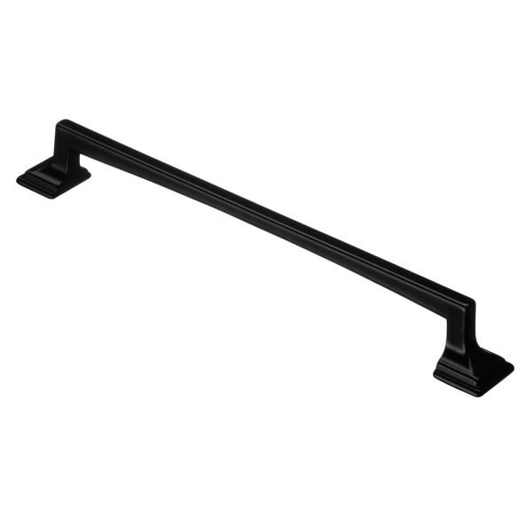 Ручка-скоба, 108, 160мм, металл, черный матовый