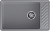 Мойка GranFest QUARZ 51, 753х476 мм, темно-серый (прямоугольная, без сифона)