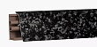 Плинтус LB-38, L=3000мм, черное серебро