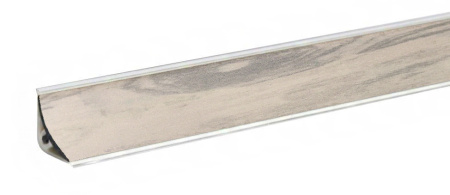 Плинтус LB-15, олива жемчужная, L=3000мм, 14,4х14,4мм