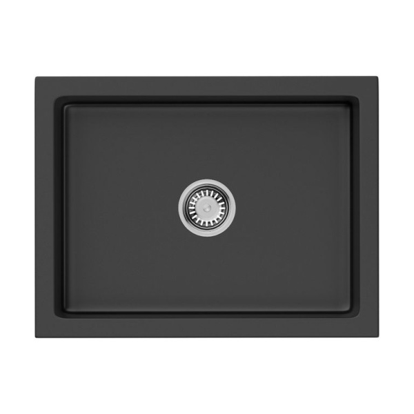 Мойка Mikura 61-BL, Natceramic/черный