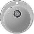 Мойка ЭкоМ 4800, d=480мм, кварц, серый (без сифона)