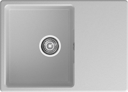 Мойка GranFest URBAN 668L, 680х490 мм, серый