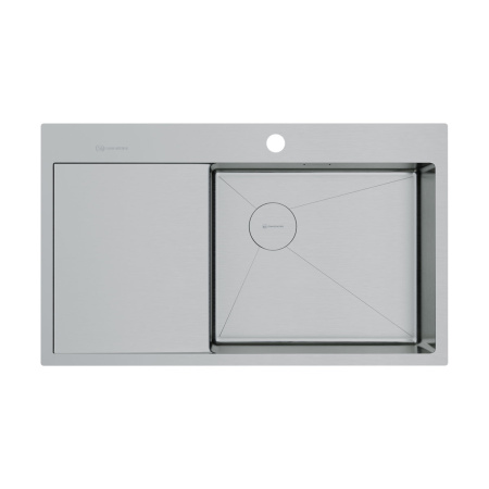 Мойка Akisame 86-IN-R Side, нержавеющая сталь, нержавеющая сталь