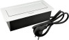 Горизонтальная, 2хEURO+2хUSB A+C, полуавтомат, белый, 263х117х65мм, металл/пластик, AQ