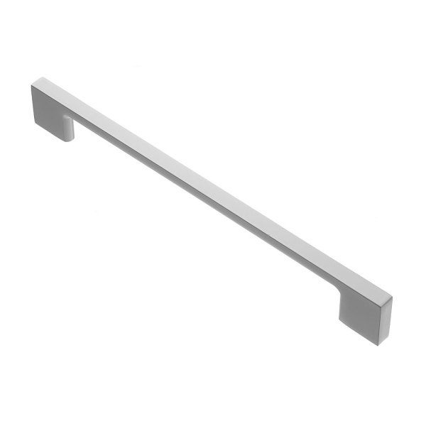 Ручка-скоба, UZ-819, 192мм, металл, белый глянцевый