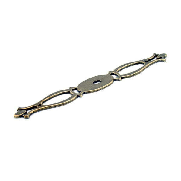 Декоративная накладка, 11.7424.68, L=155мм, металл, бронза