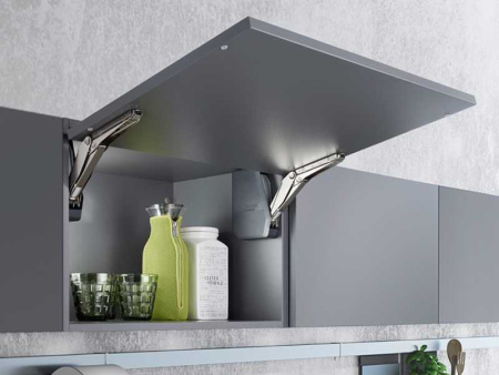 Подъемник ФриФлап форте (D), Ш=200-1200, В=350-650, 2,6-11,0кг, антрацит