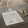 Мойка Rivelato TESORO 405, 400х510х190мм, иней
