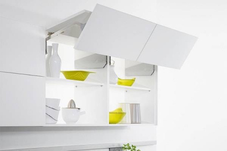 Заглушки ФриФолд шорт, левая+правая, серый, Hafele