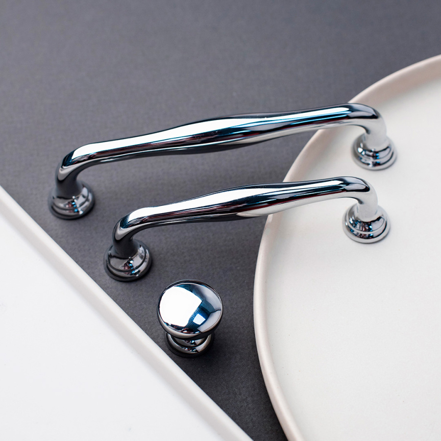 Ручка-скоба, 2360, 96мм, металл, хром