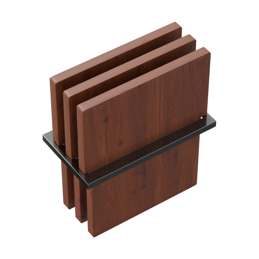 Вставка-держатель с досками FP-04-GM, для сушки DRY-01/DRY-02, нержавеющая сталь/вороненая сталь