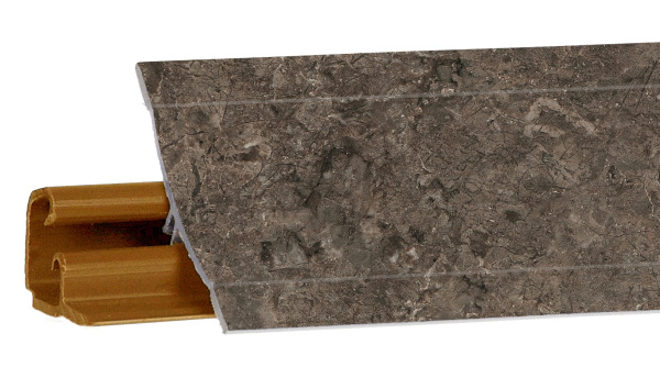 Плинтус LB-23, аламбра темная, 3000мм, Россия