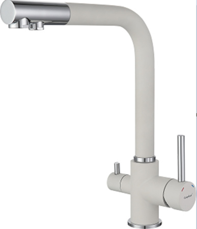 Смеситель GranFest 3611, d=50 мм, иней