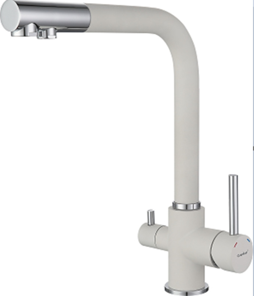 Смеситель GranFest 3611, d=50 мм, иней